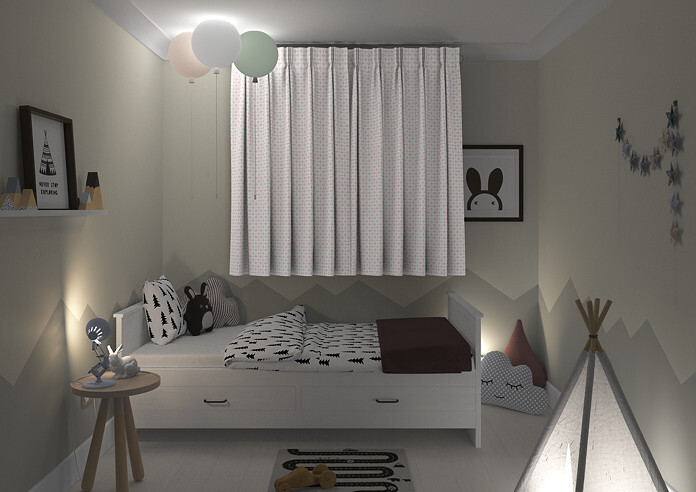 Zap, Sherbet - Made to Measure Curtains - Image 7